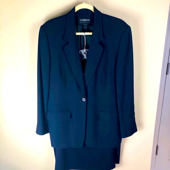🌟Sz 14 Liz Claiborne Navy Suit🌟 - Picture 11 of 11
